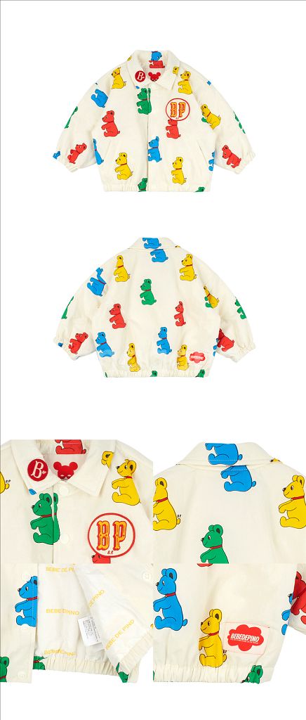 베베드피노 베이비 베이스볼캡 + 버디베어 패딩점퍼120 새제품--1