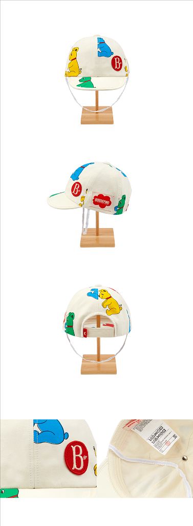 베베드피노 베이비 베이스볼캡 + 버디베어 패딩점퍼120 새제품--4