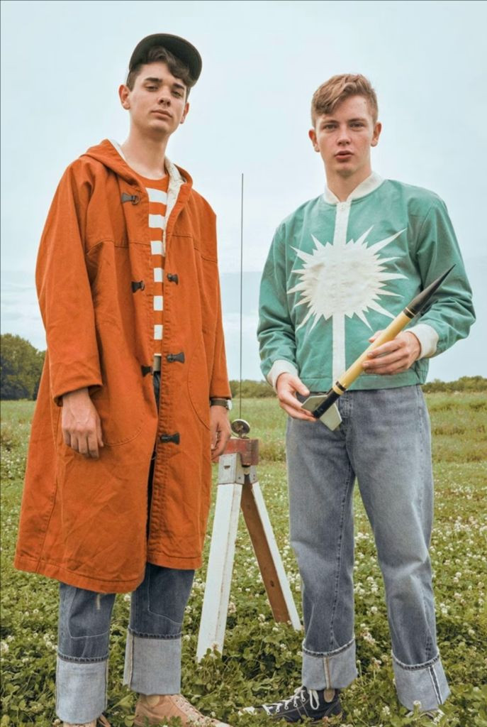 리바이스빈티지클로딩 lvc 로켓시티 Starburst자켓 M,L,XL사이즈 새제품 이미지