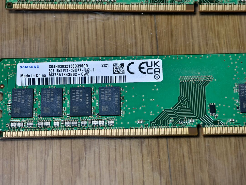 8GB 1Rx8 PC4-3200AA-UA2-11--1