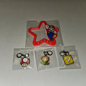 슈퍼마리오 키링 카라비너 롯데리아