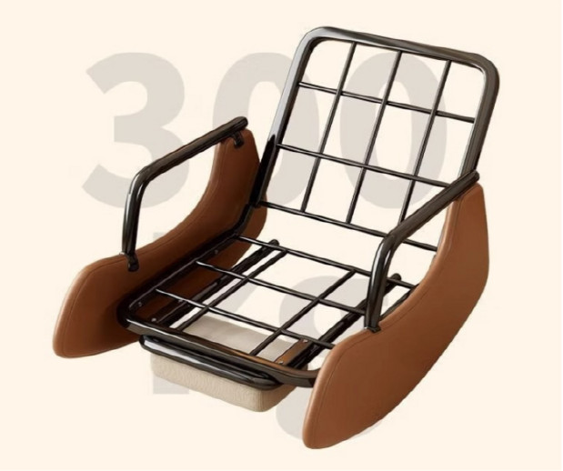 [미개봉 새상품] 1인용 리클라이너 흔들의자 (베이지)--3