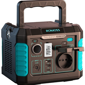 캠핑용 파워뱅크 Romoss배터리 RS300 BMS 220v 인버터내장 올인원 이미지