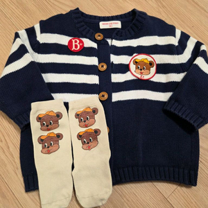 베베드피노 테오 가디건+니삭스
