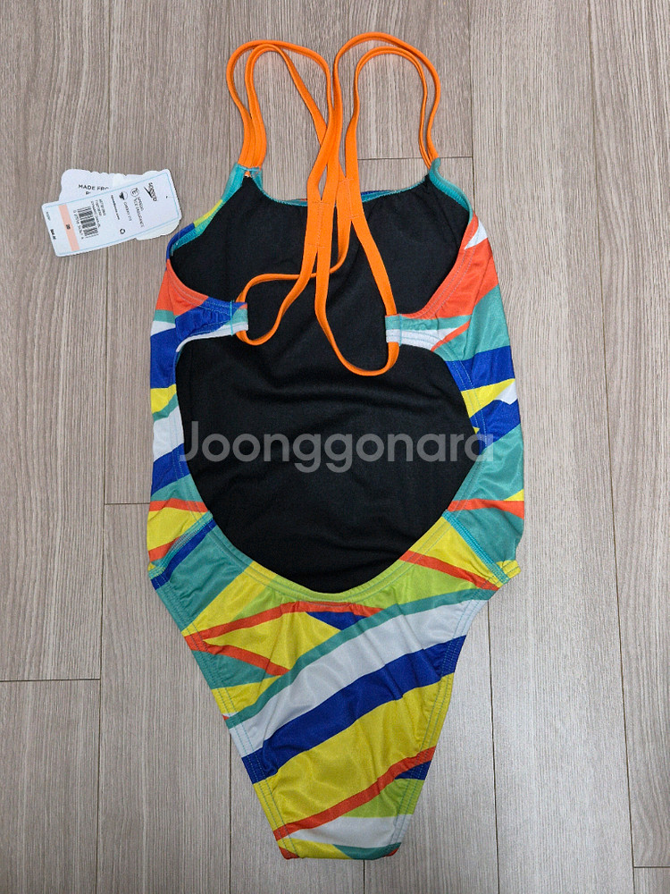 스피도 28 사이즈 에코 엔듀런스 더블 스트랩 원피스 수영복--5