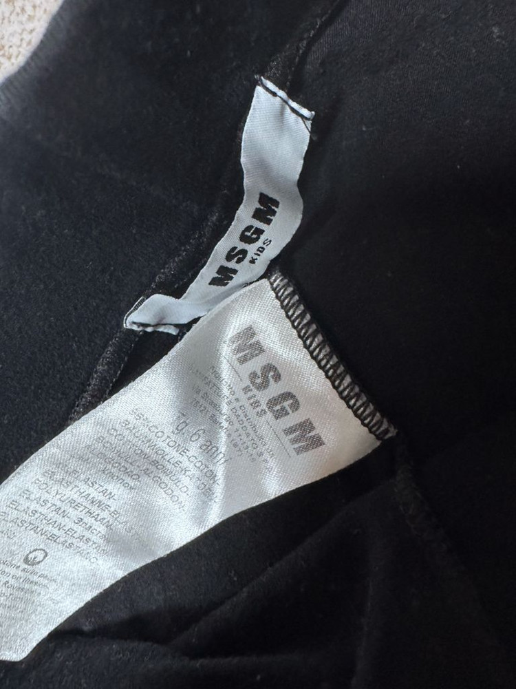 Msgm키즈 레깅스 6y (새상품) 보보쇼즈미니로디니타오몽클캉골이미스리미떼두두버버리키즈봉쁘앙--1