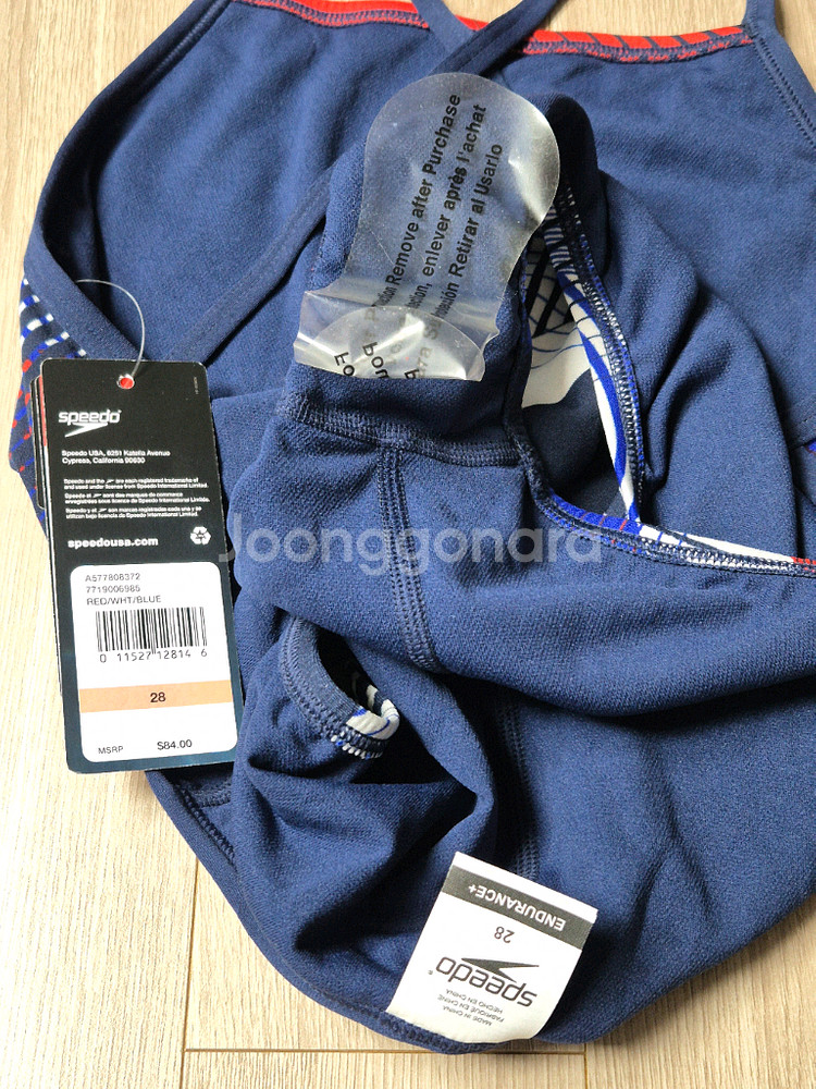 스피도 28 사이즈 엔듀런스 크로스백 더 패스트 웨이 원피스 수영복--8