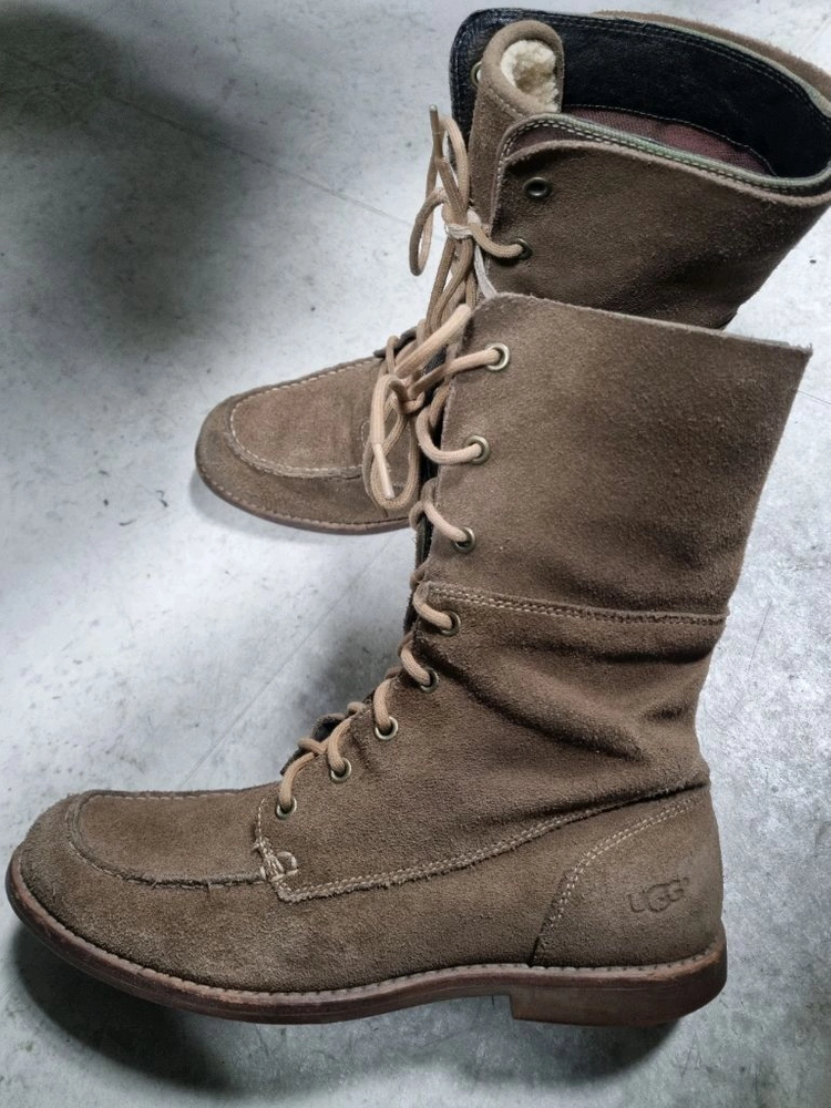 UGG 남성 스웨이드 가죽 부츠 이미지