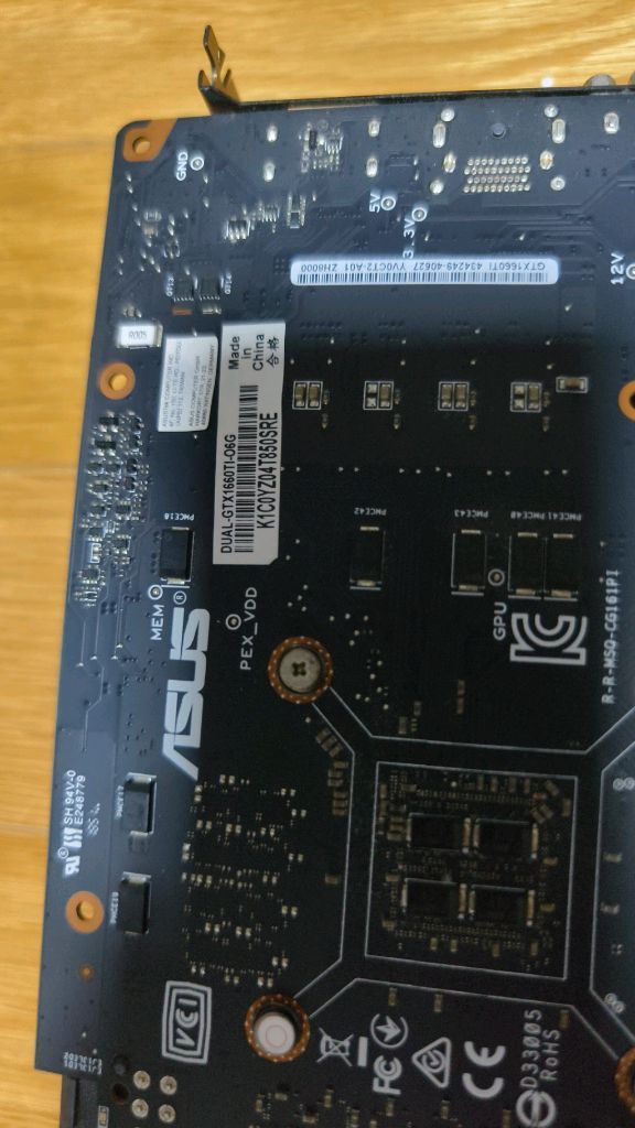 ASUS DUAL GeForce GTX 1660 Ti OC6GB--2