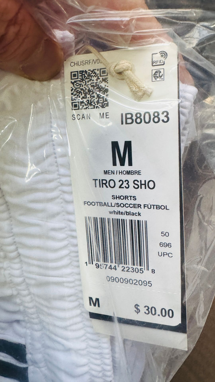 아디다스 티로 에어로레디 기능성 축구 반바지 IB8083 US-M 이미지