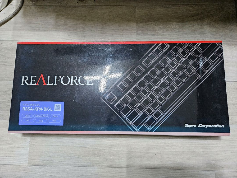 리얼포스 r2 풀배열 apc 저소음 45g 균등 토프레 무접점키보드--0