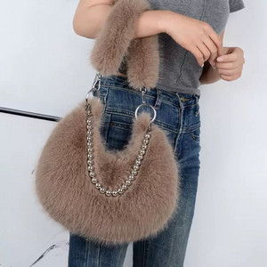 밍크 퍼 숄더백 토트백 털가방 퍼가방 여성가방