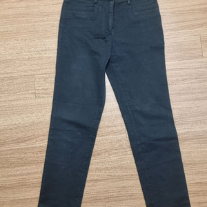 정품 프라다 다크네이비 면바지 40사이즈 25인치 prada