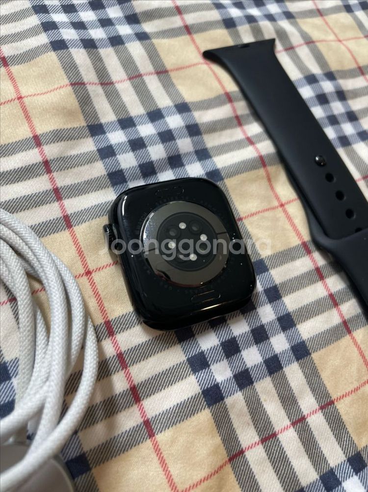 애플워치10 42mm 제트블랙 S급--2