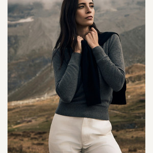 더니트컴퍼니 브뢰유 베이비 캐시미어 크루넥M 이미지