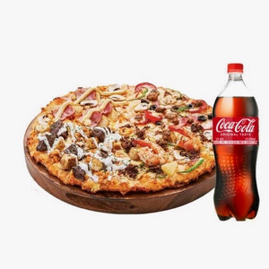 도미노피자 (포테이토피자 리얼불고기 블랙타이거슈림프 베스트콰트로 와일드웨스트 손흥민피자 우리고구마피자 슈퍼슈프림피자