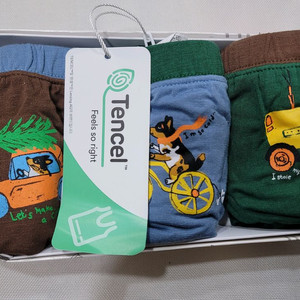 첨이첨이 남아삼각팬티 70호 3매입 1박스 텐셀원단 새상품