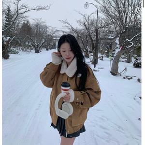 (바배/택0/새상품)리즈 leeds 더위시 버니 시어링 무스탕