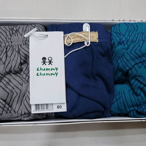 첨이첨이 남아삼각팬티 80호 3매입 1박스 새상품 면원단