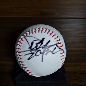 삼성라이온즈 40주년 기념구 김시진 싸인볼