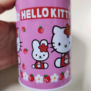 헬로키티 고전 키티 저금통 1999 딸기 키티 이미지