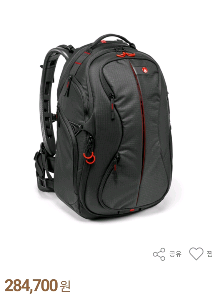 맨프로토 백팩 범블비 220PL 촬영장비 여행자카메라가방--5