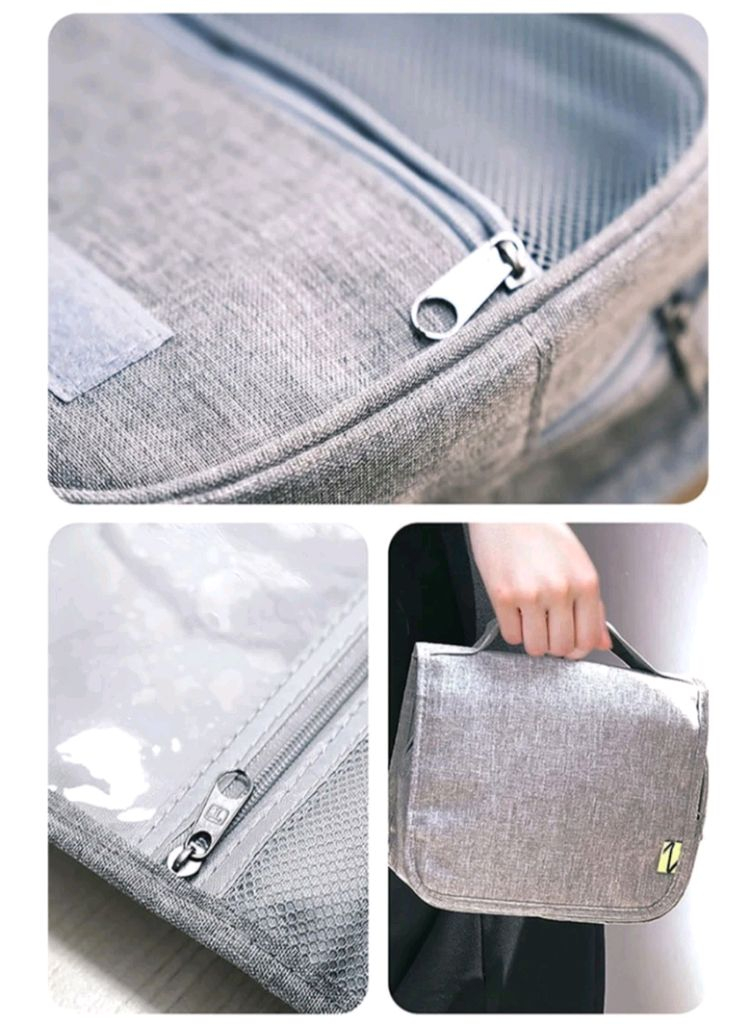 여행용 워시백 세면가방 욕실 파우치 새상품--2