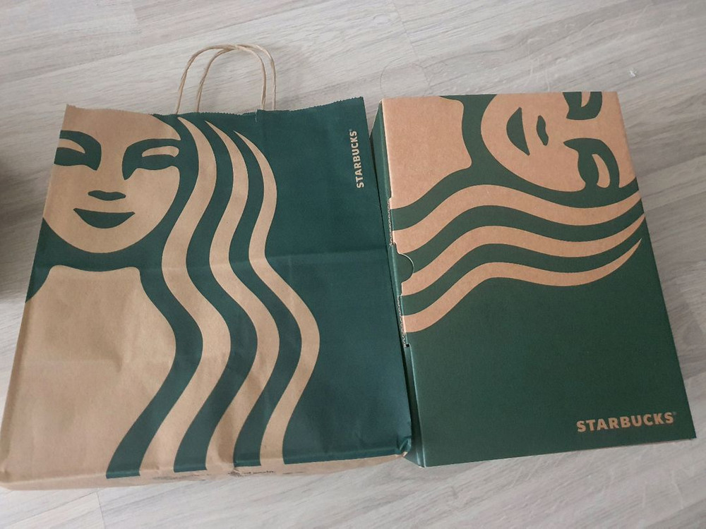 (미사용 한정판) 스타벅스 서머 조이 테니스 라켓 콜드컵 710ml 스타벅스 텀블러 (쇼핑백+박스 선물 가능) 이미지