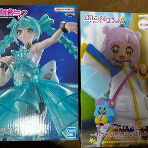 (일괄) 푸니르는 귀여운 슬라임, 하츠네 미쿠 에메랄드 젬 피규어 이미지