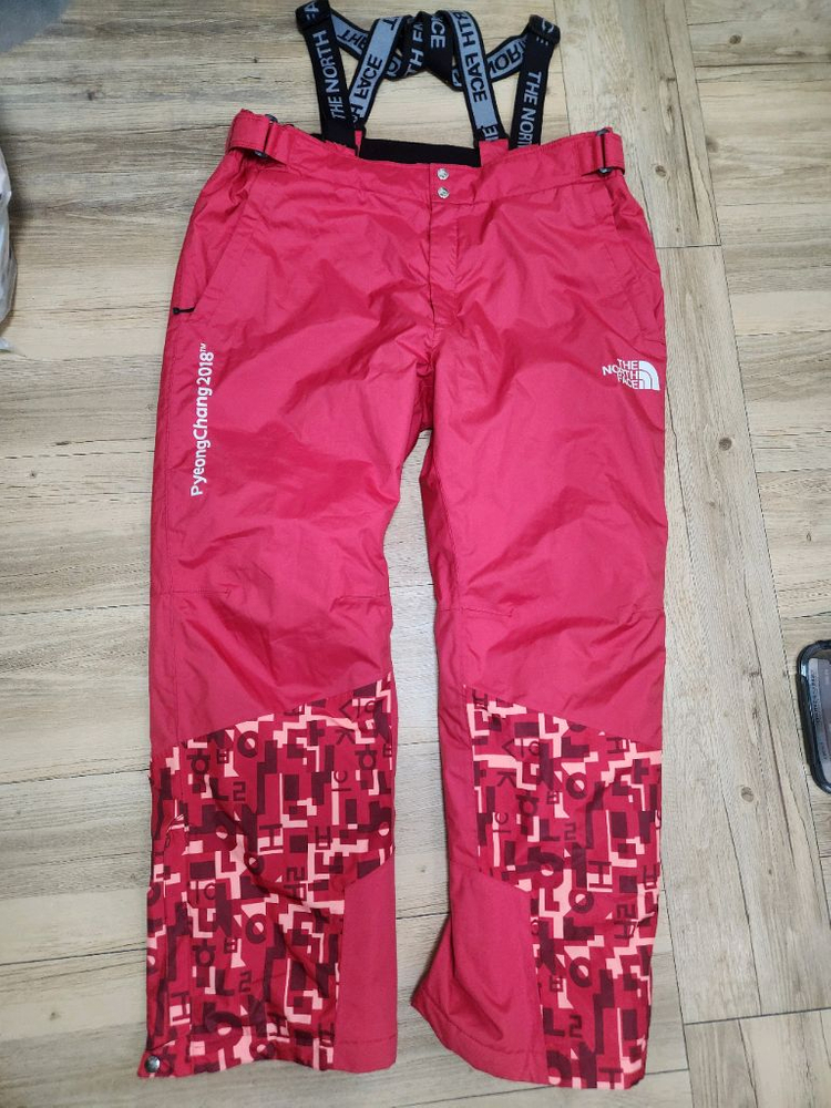 노스페이스 평창올림픽 스키복 보드복 상하의 세트 이미지