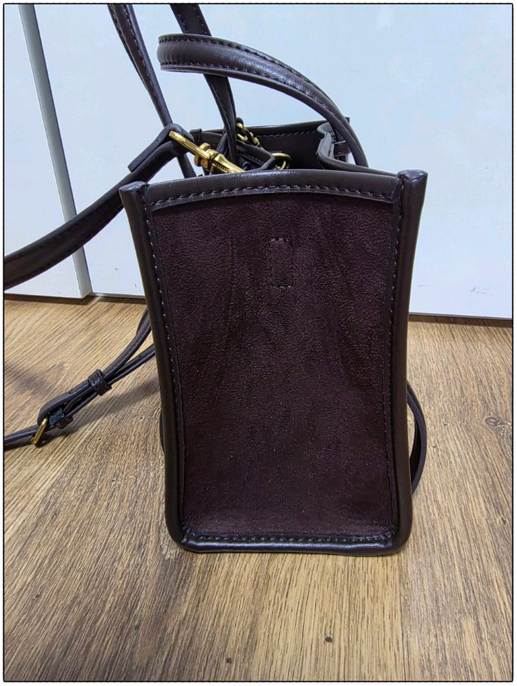 자라 미니 크로스백 브라운 새상품 이미지