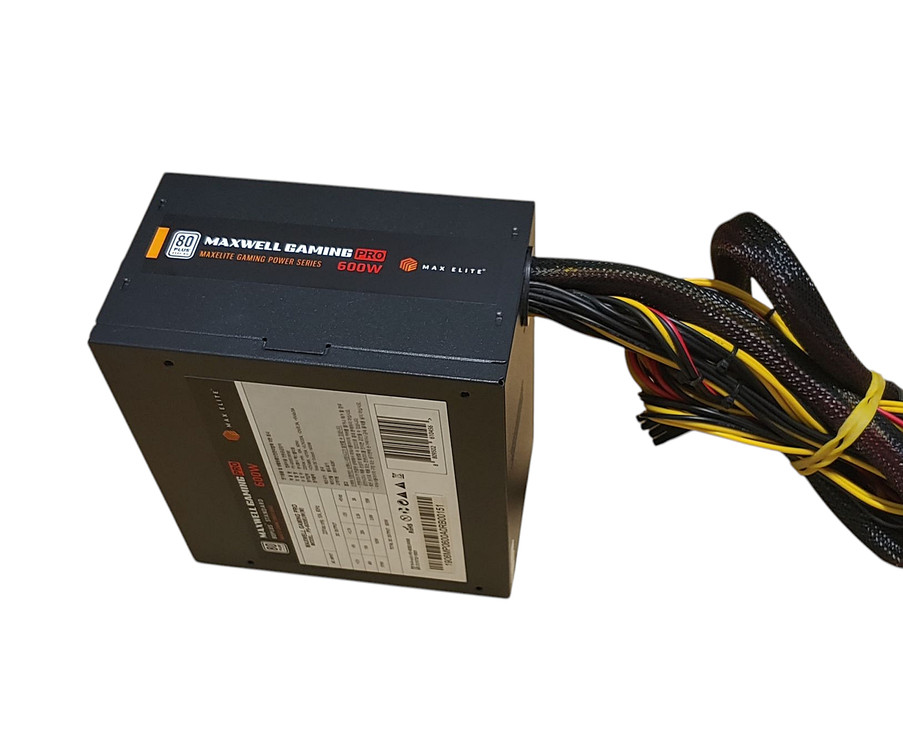 맥스엘리트 GAMING PRO 600W 80PLUS 파워서플라이--1