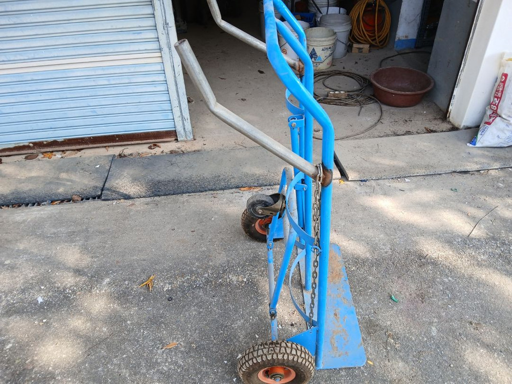 산소 lpg손수레 카트--1