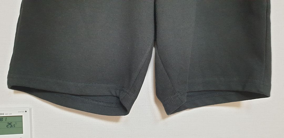 브라운스미스 남성 밴딩 반바지 블랙--2