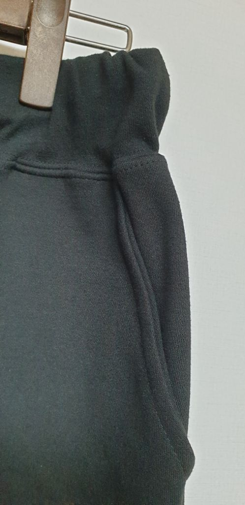 브라운스미스 남성 밴딩 반바지 블랙--4