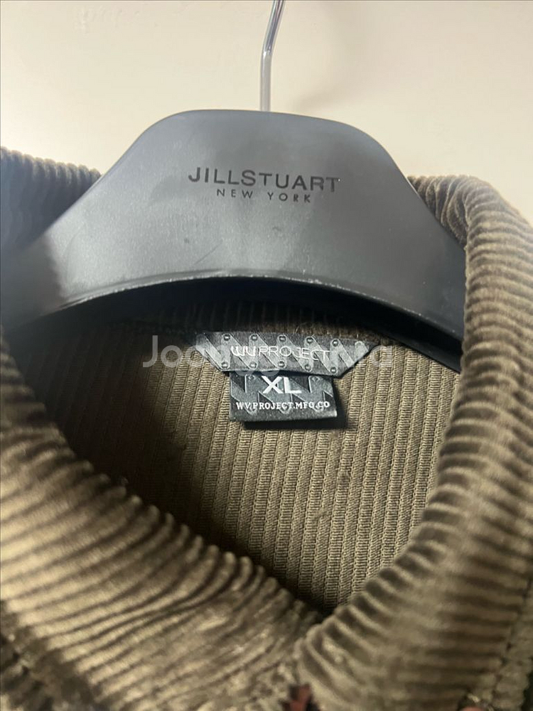 프레첼 코듀로이 오버핏 셔츠 카키브라운 XL 팝니다.--1