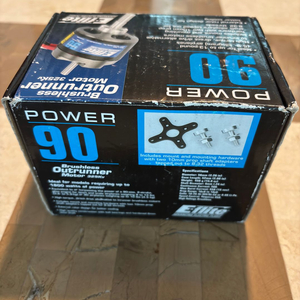 [미개봉] 미국 E-flite Power 90 Brushless Outrunner 모터 (325Kv)
