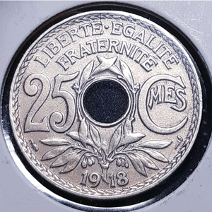 프랑스 1918년 25상팀.외국주화 주화 화폐 동전 이미지