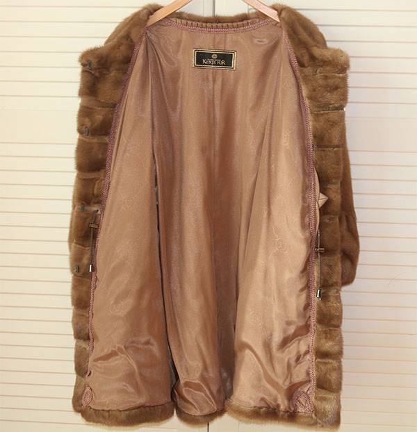 국제모피 밍크코트--4