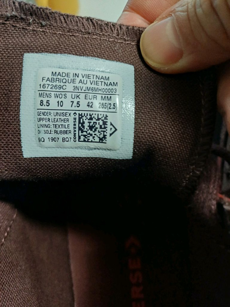 컨버스 프로 레더 미드 레드/브라운--5