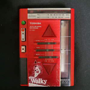 도시바 워크맨 KT-RS7 정크기기 이미지