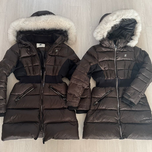 여아 필라 롱패딩 145사이즈