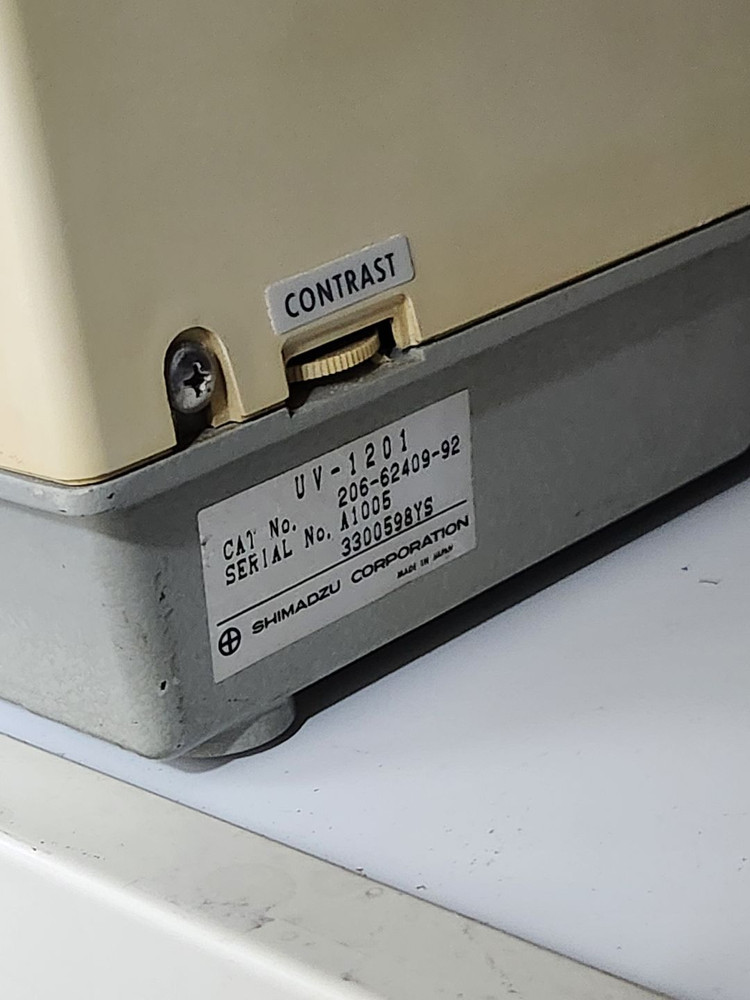 SHIMADZU UV-1201 분광기 이미지