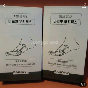 무지외반증 교정기