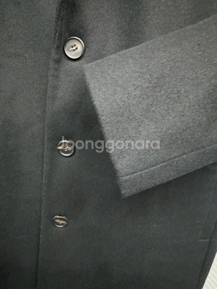 인사일런스 캐시미어혼방 코트 (100)--2