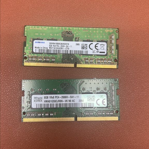 삼성/SK 노트북용 메모리 DDR4 8G 2666v-중고