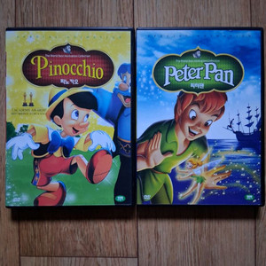 애니.DVD피노키오.피터팬.일괄.상태 좋아요