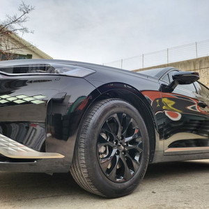 K8 17인치 순정휠 중고휠 블랙휠 팝니다 / K7 그랜져 K3 아반떼 이미지