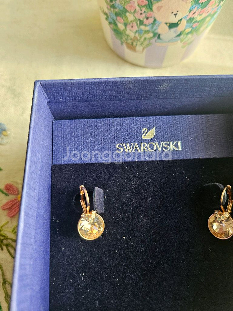스와로브스키귀걸이--1