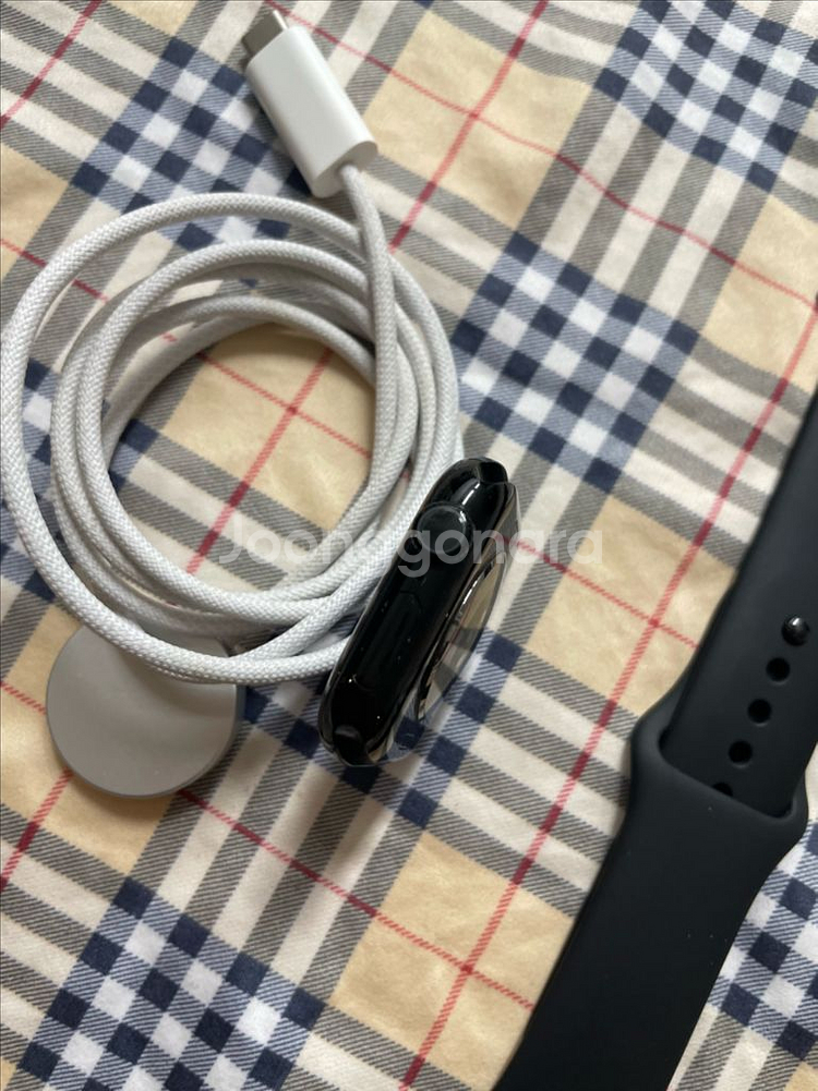 애플워치10 42mm 제트블랙 S급--3